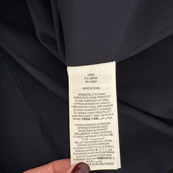 Boden Corduroy Dark Green Blazer Size 4 Women’s #U0062 - Picture 6 of 9